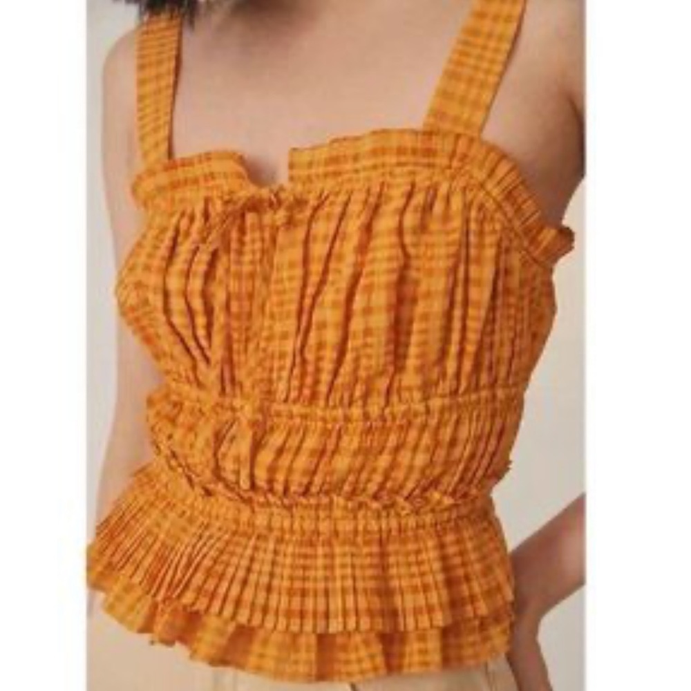 Anthropologie Marigold tank